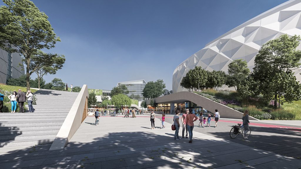 Así quieren renovar el estadio y toda la zona de El Campín Este miércoles se presentó públicamente lo que sería el proyecto que permitirá la renovación urbanística de la zona de El Campín, transformando esta importante área de la ciudad en un complejo deportivo y cultural de alto nivel para los ciudadanos y turistas de la capital del país.