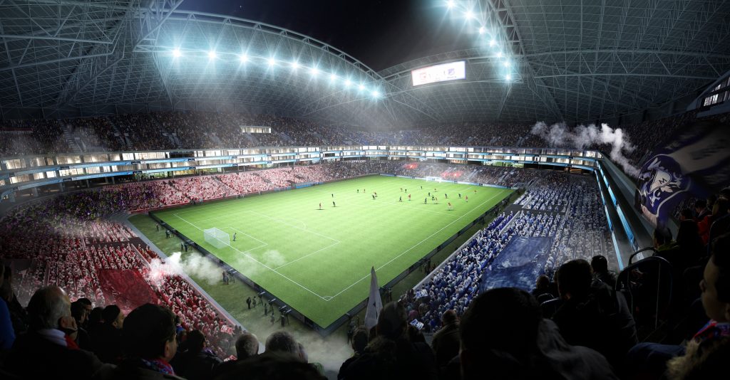 Así quieren renovar el estadio y toda la zona de El Campín Este miércoles se presentó públicamente lo que sería el proyecto que permitirá la renovación urbanística de la zona de El Campín, transformando esta importante área de la ciudad en un complejo deportivo y cultural de alto nivel para los ciudadanos y turistas de la capital del país.