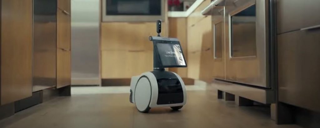 Amazon va a comercializar un robot para que cuide su casa Amazon va a comercializar un&nbsp;robot&nbsp;que puede patrullar casas, un aparato de ciencia ficción hecho realidad según el gigante tecnológico, pero una herramienta de vigilancia potencialmente preocupante para sus críticos.