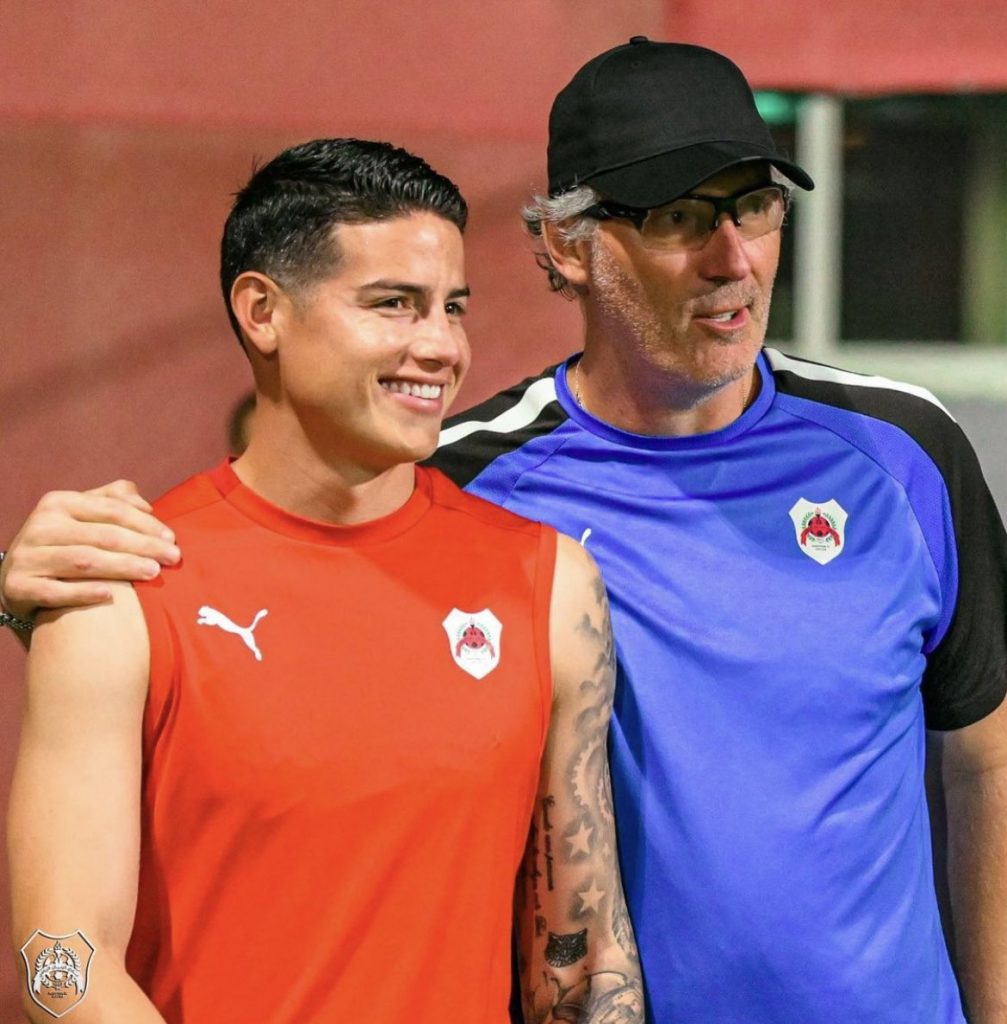 La pantorrilla: la eterna lesión de James Nos figuró esperar un buen tiempo para ver a James Rodríguez debutar con su nuevo equipo, el Al-Rayyan de Catar. El cucuteño, quien llegó hace una semana al club, no podrá jugar porque, según su técnico, Laurent Blanc, está lesionado.