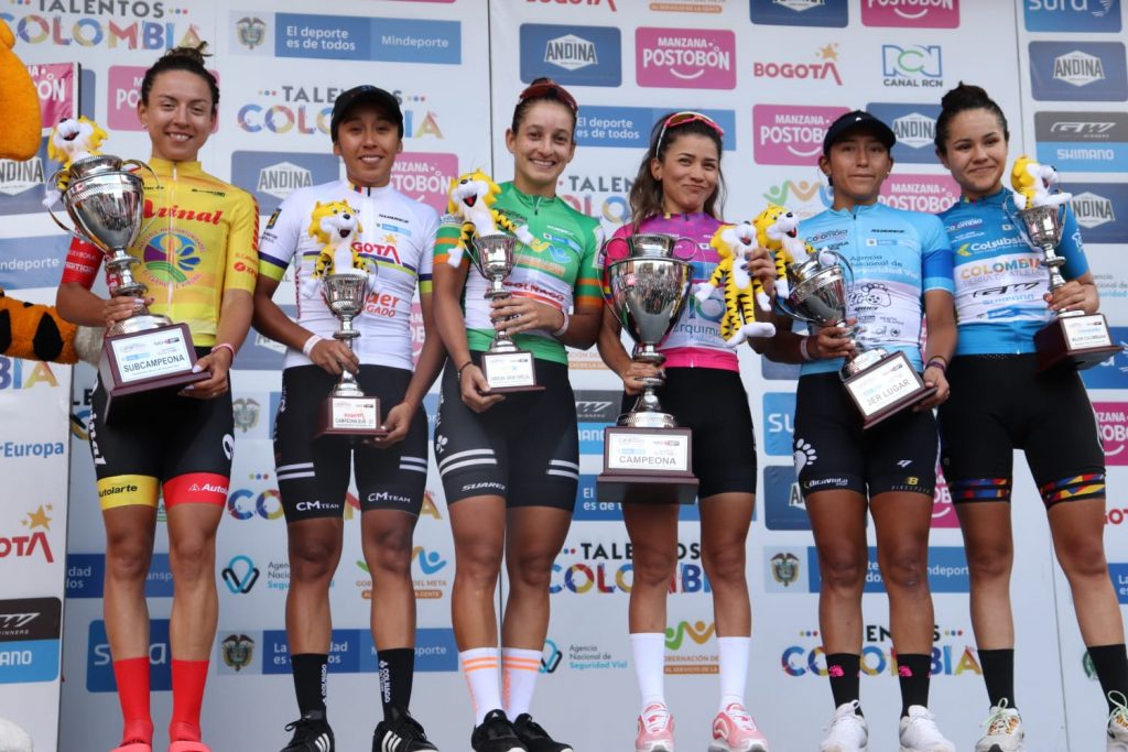 La venezolana se consagró campeona en Bogotá 3 La venezolana se consagró campeona en Bogotá La Ciclovía bogotana, que tradicionalmente transita por la carrera séptima, este domingo se vio interrumpida por uno de los eventos deportivos más importantes del país, la Vuelta a Colombia Femenina. En ese sector se disputó la etapa final sobre un circuito de 12,6 km, que cruzó sectores como la Avenida Circunvalar, la carrera 5, rodeando el Parque Nacional.