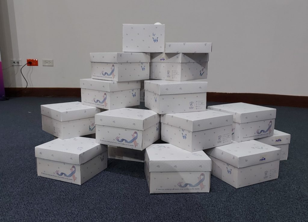 Las 'Cajas de memoria' ayudan a enfrentar el duelo neonatal y gestacional 3 Las 'Cajas de memoria' ayudan a enfrentar el duelo neonatal y gestacional Dentro de la estrategia de Nacimiento Humanizado, la Subred Integrada de Servicios de Salud Norte de la Secretaría de Salud de Bogotá realizó un convenio con la JIC Fundación para abordar el duelo de las mujeres que pierden a sus hijos durante la gestación o primeros días de vida.