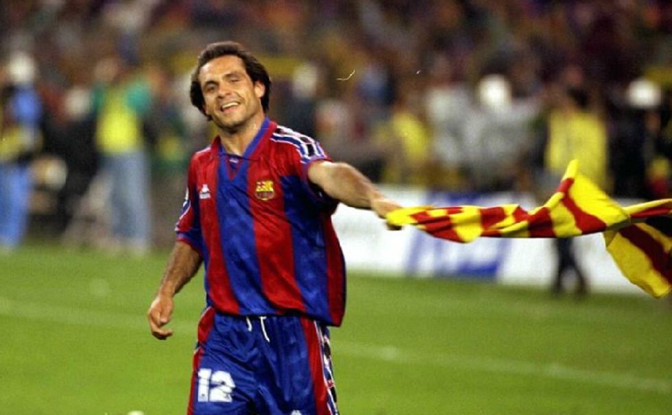 Sergi Barjuan se hace cargo del Barcelona tras salida de Koeman 3 Sergi Barjuan se hace cargo del Barcelona tras salida de Koeman El entrenador del equipo filial, Sergi Barjuan, se hará cargo provisionalmente del Barcelona tras la destitución ayer del técnico Ronald Koeman, esto mientras se espera el nombramiento de un nuevo entrenador, informó hoy el club azulgrana.