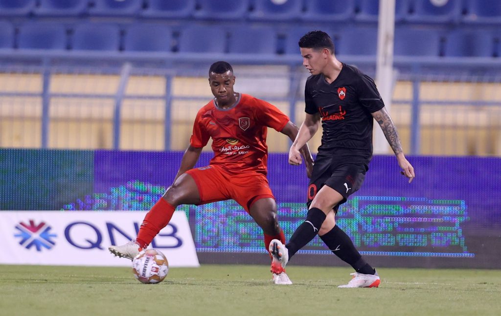 James se estrenó con el Al Rayyan y les metieron su goleada Todo un aura de expectativa y emoción despertó en los colombianos el debut de James Rodríguez en su nuevo equipo de la liga de Catar, el Al Rayyan S. C.