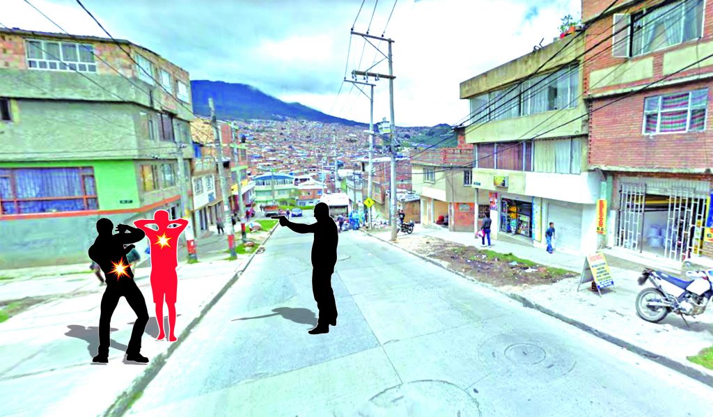 Un muerto y un herido en el barrio Guacamayas 2 Un muerto y un herido en el barrio Guacamayas Tras una noche divertida, los hermanos Guevara volvían a su casa la madrugada de este sábado. Se dirigían a una vivienda del barrio Guacamayas, en San Cristóbal, cuando en medio del sereno recibieron cada uno un balazo proveniente de la penumbra.