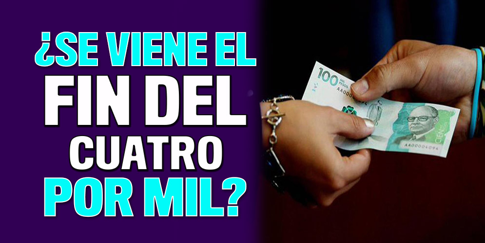 Sigue con fuerza el proyecto que eliminaría cuatro por mil Una gran expectativa ha generado en el país la propuesta de ley que impulsa la congresista Katherine Miranda bajo la cual busca la eliminación de la figura de recaudación bancaria conocida como el 4x1.000.