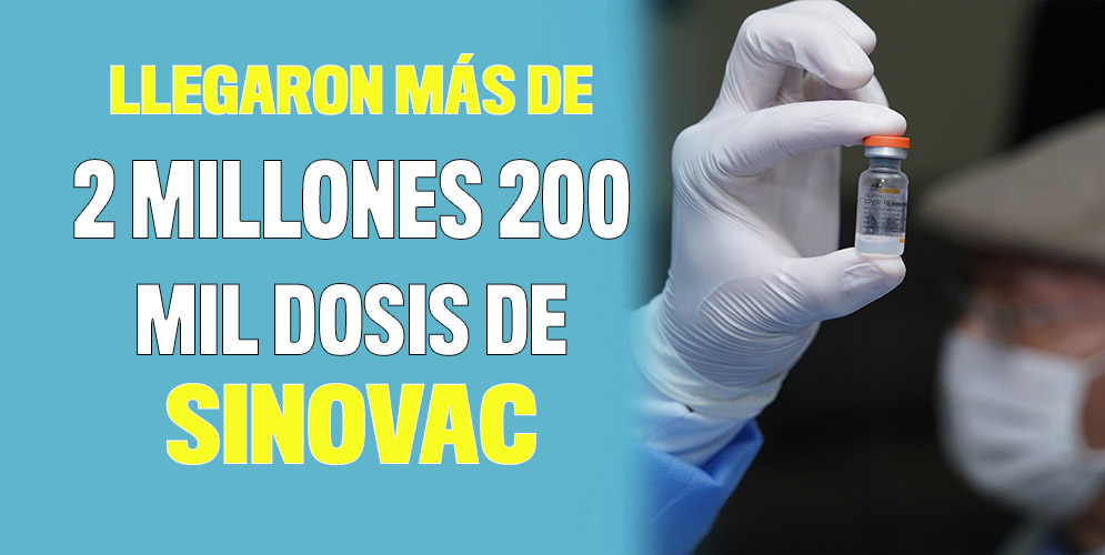 Nuevo lote de vacunas de Sinovac llegó a Colombia 4 Nuevo lote de vacunas de Sinovac llegó a Colombia Este lunes el país recibió un nuevo lote de 2.260.800 dosis de Sinovac contra el covid-19, las cuales arribaron a través del mecanismo Covax.