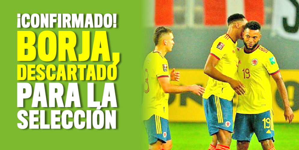 ¡Baja en la Selección! Por lesión Borja no jugará en cuatro semanas La mala noticia que se temía se acaba de confirmar. Desde Brasil, el club Gremio de Porto Alegre, dio a conocer hace pocos minutos que el delantero colombiano Miguel Ángel Borja sufrió una lesión considerable de su tobillo izquierdo que no le permitirá jugar con la Selección la triple fecha de la Eliminatoria Suramericana al Mundial de Catar 2022 que se viene.