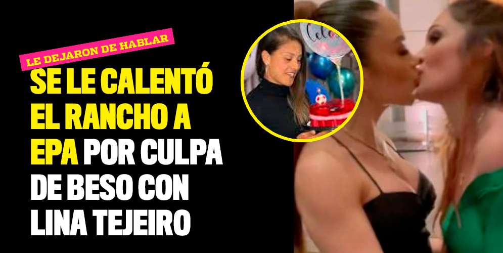 ¿Epa Colombia con problemas en su relación por beso con Lina Tejeiro? 8 ¿Epa Colombia con problemas en su relación por beso con Lina Tejeiro? Epa Colombia confesó que el beso que se dio con Lina Tejeiro no fue de mucho agrado para su novia, Diana Celis, quien decidió no ir a dormir a la casa.