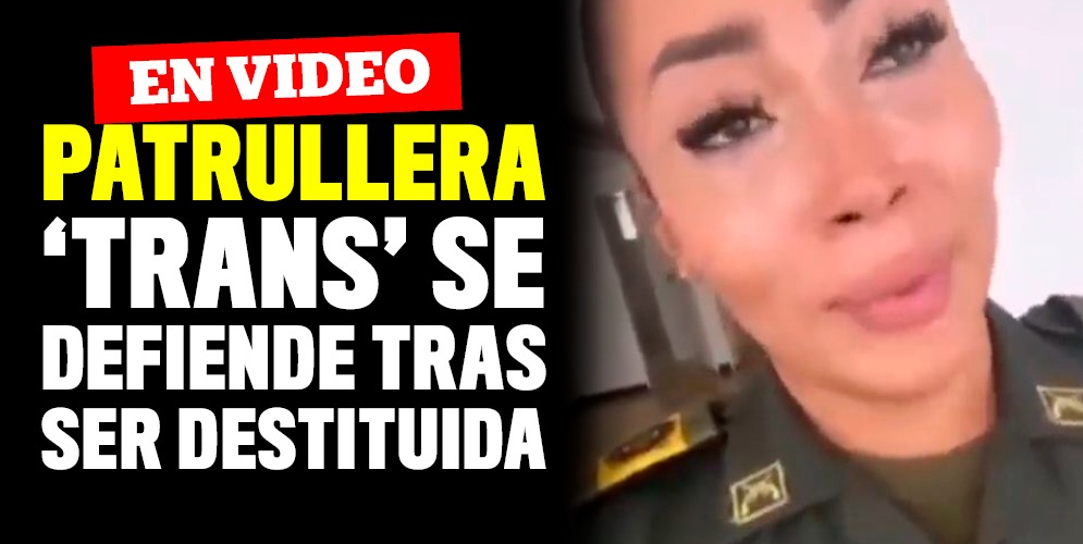 Entre lágrimas, la destituida patrullera Cortés se defendió 7 Entre lágrimas, la destituida patrullera Cortés se defendió Andrea Cortés Guarín, la primera policía transgénero del país, habló a través de su Instagram tras verse involucrada en un robo, y posteriormente ser destituida e inhabilitada por 11 años en la institución.