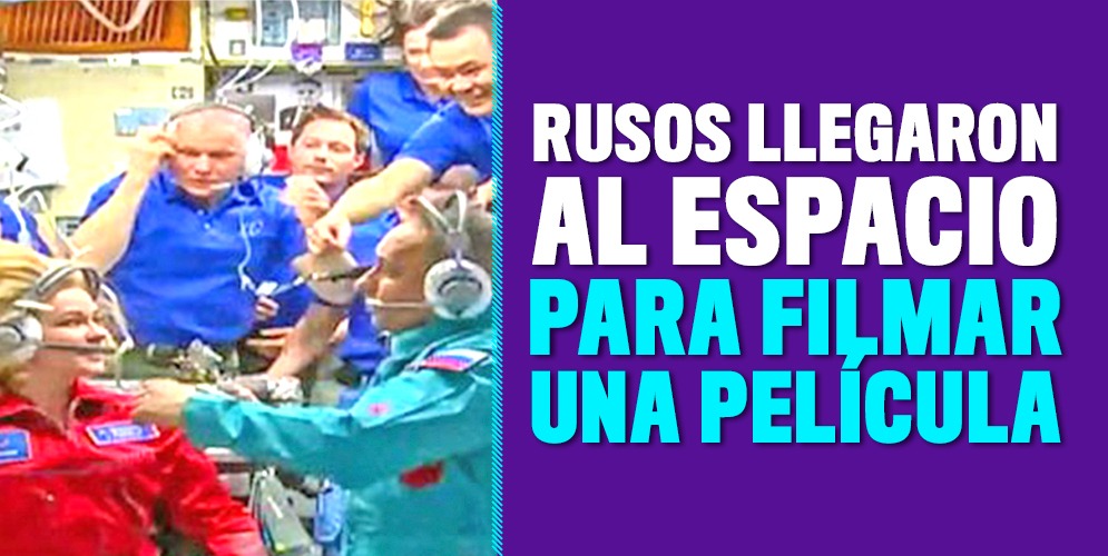Actriz, cineasta y astronauta, listos para la primera película en el espacio 3 Actriz, cineasta y astronauta, listos para la primera película en el espacio Una actriz y un director de cine rusos llegaron este martes a la Estación Espacial Internacional (ISS) para filmar el primer largometraje de ficción en el espacio.