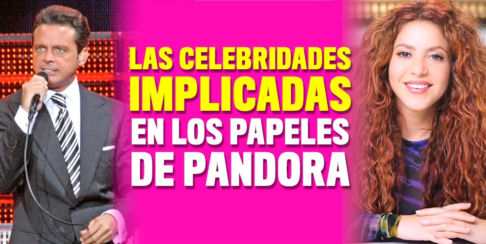 Los famosos boleteados en el escándalo de los Papeles de Pandora 10 Los famosos boleteados en el escándalo de los Papeles de Pandora Desde que fueron revelados los Papeles de Pandora, un trabajo investigativo que coordina el Consorcio Internacional de Periodistas y que tiene más de 11.9 millones de documentos que dan cuenta de las operaciones financieras, de lo que se conoce como paraísos fiscales, en los que estarían involucrados varias personalidades a nivel mundial, se han ido revelando los nombres de varios famosos que estarían en dichos documentos.