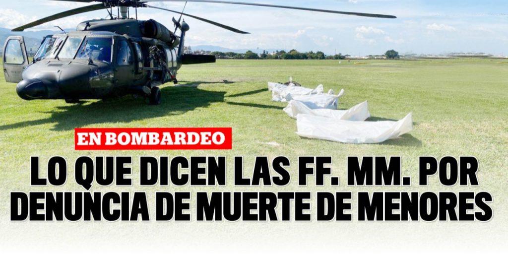 Cuatro menores habrían muerto en operativo contra alias 'Fabián' El senador Iván Cepeda denunció este jueves que cuatro de los ocho muertos reportados en la operación adelantada el pasado 16 de septiembre por las Fuerzas Militares contra Ángel Padilla Romero, alias `'Fabián',´ jefe del frente Occidental del Eln, corresponden a menores de edad, incluido un joven de 13 años, y tres más de 17 años.