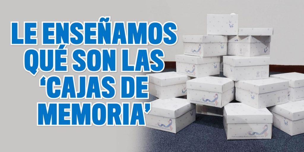Las 'Cajas de memoria' ayudan a enfrentar el duelo neonatal y gestacional Dentro de la estrategia de Nacimiento Humanizado, la Subred Integrada de Servicios de Salud Norte de la Secretaría de Salud de Bogotá realizó un convenio con la JIC Fundación para abordar el duelo de las mujeres que pierden a sus hijos durante la gestación o primeros días de vida.
