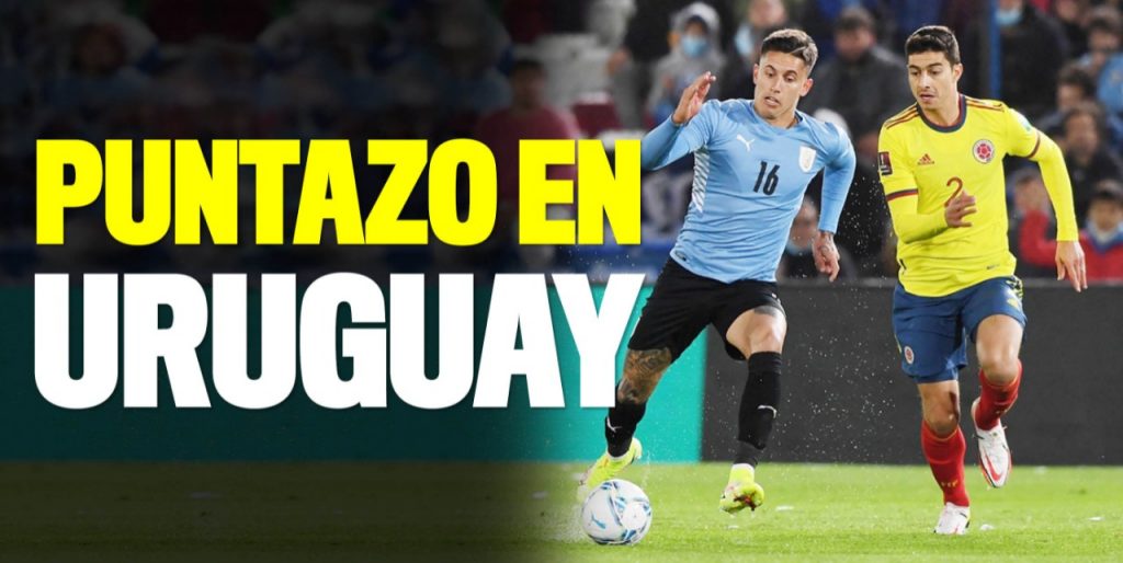 Un valioso punto nos trajimos de Uruguay Después de 20 años la Selección Colombia volvió a sumar en Montevideo, donde acaba de empatar 0-0 contra Uruguay en el Estadio Gran Parque Central, por la jornada 11 de la Eliminatoria Suramericana al Mundial Catar 2022.