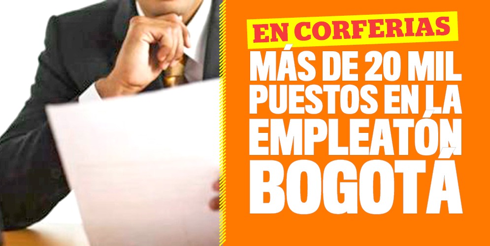 ¡A camellar se dijo! Gran feria de empleo en Corferias No es un secreto que la pandemia causó grandes estragos a nivel económico en Bogotá, y que por causa de ello el nivel de desempleo creció en el último año y medio considerablemente, por ello es que una de las grandes metas de la Alcaldía Distrital con la reactivación económica es generar que los ciudadanos en la capital consigan empleo.