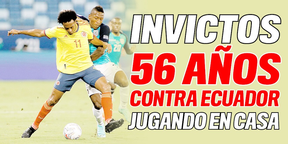 Seis veces le hemos ganado a los ecuatorianos en nueve partidos 1 Seis veces le hemos ganado a los ecuatorianos en nueve partidos Si nos dejamos guiar por las estadísticas, esta tarde la Selección Colombia tendría que ser muy superior que Ecuador y ganarle en el Estadio Metropolitano de Barranquilla, pues en nuestro país al conjunto del país vecino no le rinde para nada.