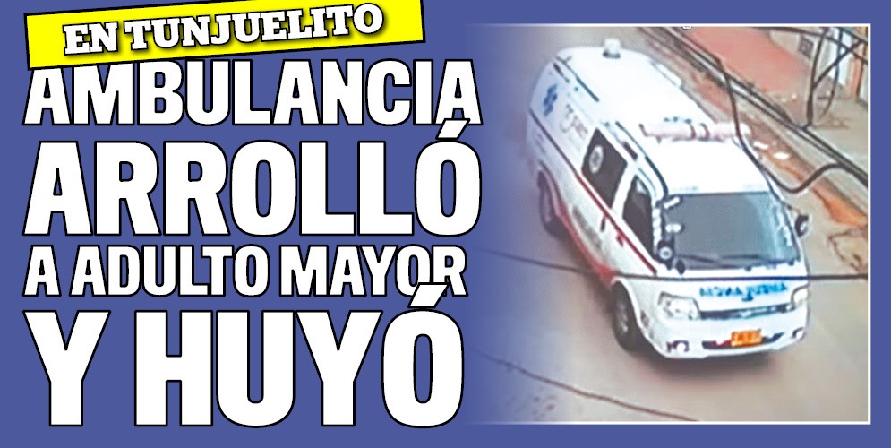 Anciano en bicicleta fue arrollado por ambulancia 8 Anciano en bicicleta fue arrollado por ambulancia Repudio e indignación ha causado un video que rueda por las redes sociales, en el que se ve el momento en el que una ambulancia atropella a un adulto mayor de 85 años que se movilizaba en bicicleta por una calle del sur de la ciudad.