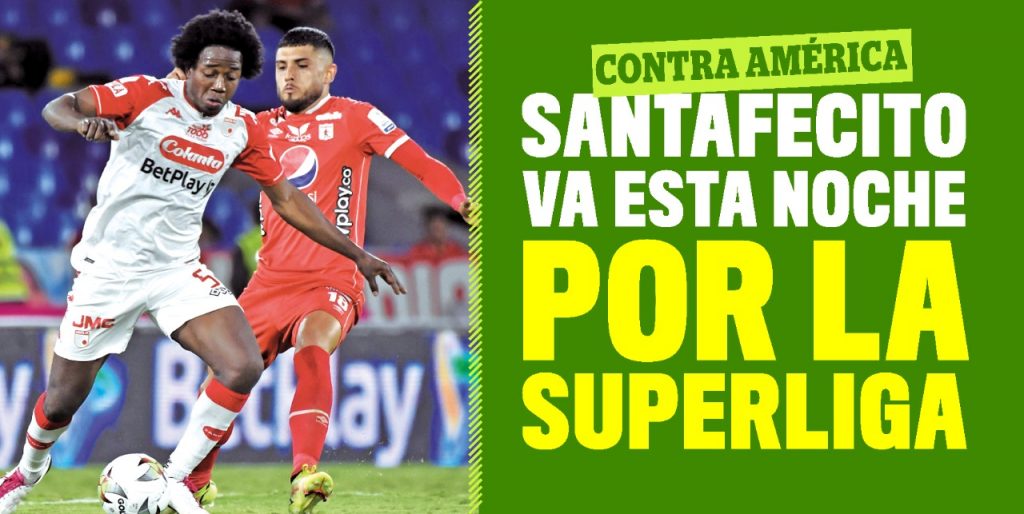 En El Campín, Santa Fe espera ganarle al América la Superliga 1 En El Campín, Santa Fe espera ganarle al América la Superliga Independiente Santa Fe tiene esta noche la posibilidad de ganar su cuarto título de Superliga, cuando enfrente al América a partir de las 8 p. m. en el Estadio El Campín. Un juego de vuelta al que el conjunto bogotano llega con ventaja tras imponerse por 1-2 en el partido de ida, en Cali.