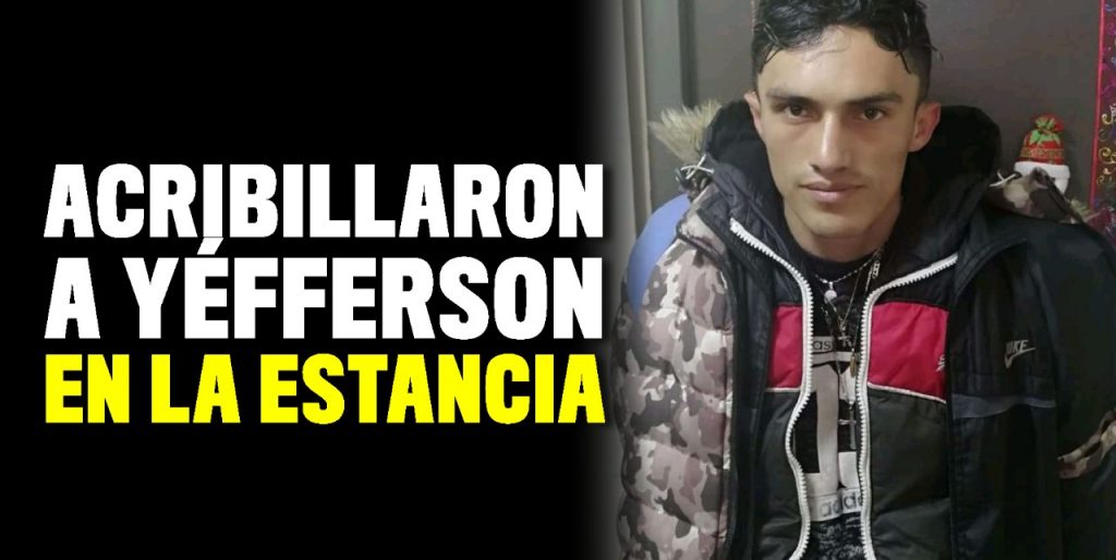 Acribillaron a Yéfferson en La Estancia 2 Acribillaron a Yéfferson en La Estancia Los 29 años de vida de Yéfferson Ortiz Pedrera, joven cuyo corto camino se vio involucrado en situaciones de peligro anteriormente, finalmente llegaron a su fin en el momento en que sicarios en motocicleta le arrebataron la vida en plena vía del barrio La Estancia (Ciudad Bolívar). Su cuerpo quedó tendido ante los sorprendidos ojos de los vecinos que ya lo reconocían como antiguo vecino.