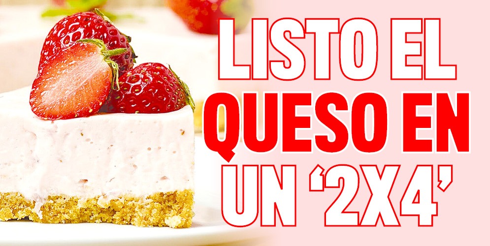 Riquísimo postre con queso Pensar en preparar un cheescake o pastel de queso es hablar de complicaciones; sin embargo, sí existe una versión muy parecida de este postre, que ofrece suavidad y cremosidad sin sacrificar mucho tiempo en la cocina.