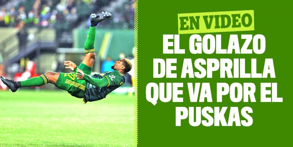 Dairon Asprilla se mandó un golazo de chilena digno de Puskas 4 Dairon Asprilla se mandó un golazo de chilena digno de Puskas ¡Tremenda pintura la que se mandó Dairon Asprilla en la Major League Soccer (MLS)! El atacante colombiano se fajó anoche con un golazo por el que, desde ya, piden que sea nominado para el premio Puskas como el mejor gol del año.
