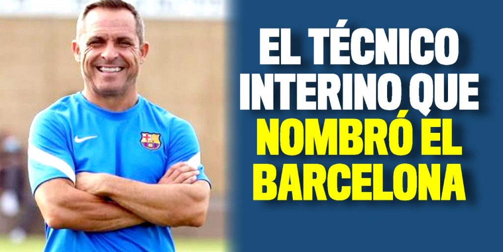 Sergi Barjuan se hace cargo del Barcelona tras salida de Koeman 10 Sergi Barjuan se hace cargo del Barcelona tras salida de Koeman El entrenador del equipo filial, Sergi Barjuan, se hará cargo provisionalmente del Barcelona tras la destitución ayer del técnico Ronald Koeman, esto mientras se espera el nombramiento de un nuevo entrenador, informó hoy el club azulgrana.