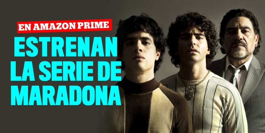 Se estrenó 'Sueño bendito', la serie que muestra la vida de Maradona Una serie de televisión que narra la vida del ídolo del fútbol&nbsp;Diego Armando Maradona,&nbsp;se estrenó ayer en Argentina, un día antes de su emisión en el resto del mundo y del día en que el exfutbolista fallecido el año pasado cumpliría 61 años.