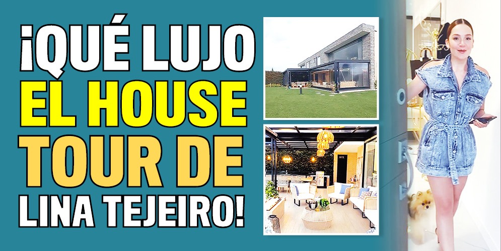 Lina Tejeiro sorprendió con el tour por su lujosa vivienda 3 Lina Tejeiro sorprendió con el tour por su lujosa vivienda La reconocida actriz Lina Tejeiro sorprendió en sus redes sociales a todos sus seguidores con un video del tan pedido "House Tour", un recorrido por los espacios y rincones de la lujosa casa donde vive.
