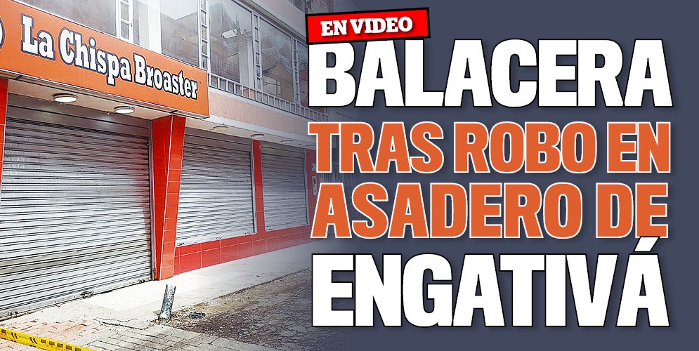 Atraco, balacera y capturas en pollería del barrio Villa Teresita Cuatro bandidos planearon un gran atraco a mano armada la noche del martes, en el barrio Villa Teresita de Engativá. Su objetivo era un reconocido asadero de pollos. A las afueras del local, los pillos (entre ellos una mujer) se distribuyeron en la esquina, prestos a iniciar el atraco sin esperarse que minutos después se desataría tremenda ‘tronadera’, pues un policía logró frustrar el ataque.