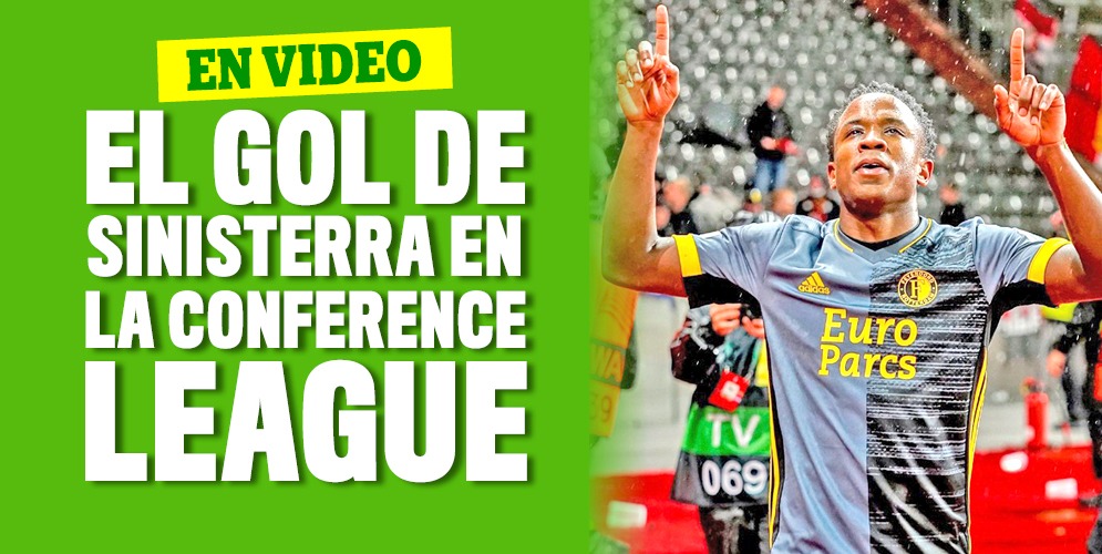 Sinisterra anotó en la victoria del Feyenoord en Berlin Luis Fernando Sinisterra fue el jugador colombiano que este jueves anotó en torneos europeos, pues se reportó en el marcador para la victoria 1-2 del Feyenoord en su visita al Unión Berlin, por la cuarta jornada de la Conference League, el tercer torneo internacional del viejo continente.