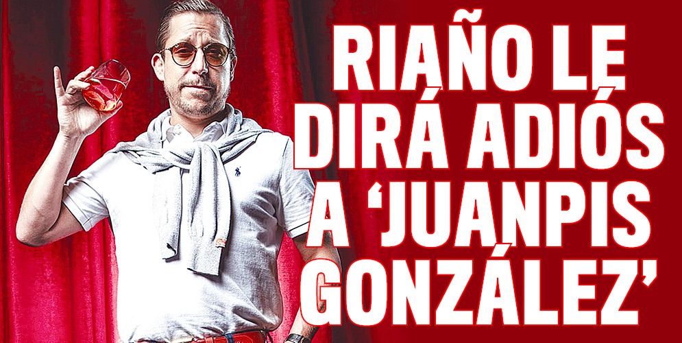 Riaño reemplazará a 'Juanpis González' con un "izquierdoso" En una reciente entrevista en la Cinemateca de Bogotá, el comediante Alejandro Riaño, quien creó al “rolo gomelo” más conocido en Colombia, dijo que en el futuro quiere reemplazar a su personaje Juanpis González y que la despedida de este será a lo grande, antes de seguir con su siguiente personaje.