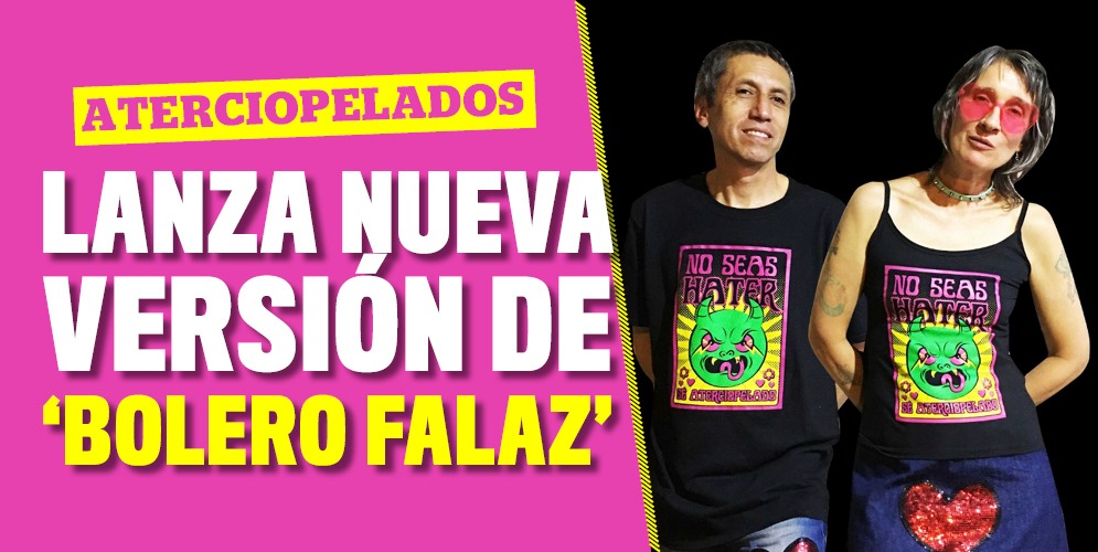 Estrenan versión de 'Bolero falaz', canción de Aterciopelados 2 Estrenan versión de 'Bolero falaz', canción de Aterciopelados Integrantes de las bandas más icónicas en Colombia se reunieron para lanzar una nueva versión de 'Bolero Falaz', una de las canciones más famosas de Aterciopelados.