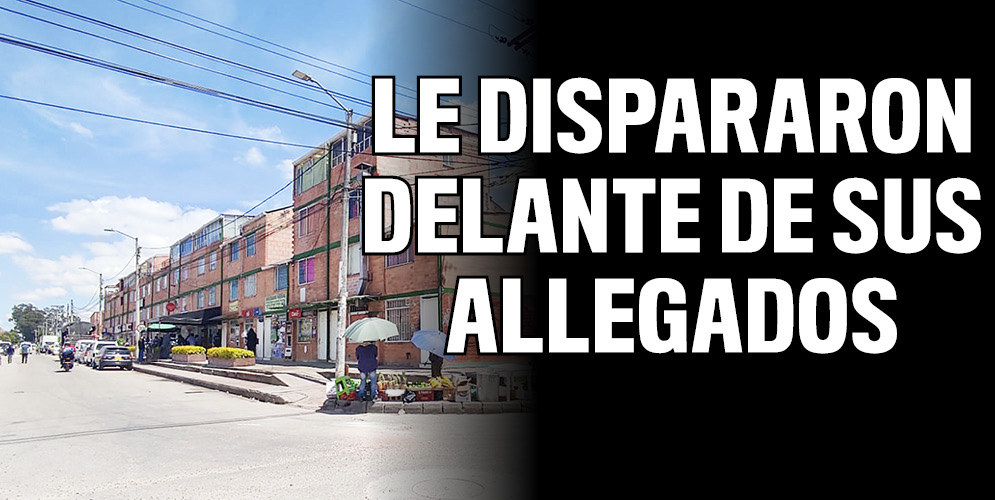 Sicario llegó a reunión y asesinó de dos tiros a joven por venganza El momento agradable que estaba pasando Diego Alexánder Carreño con unos allegados, en una calle de su barrio, terminó convirtiéndose en la peor de las tragedias, después de que un sujeto que buscaba cobrar venganza llegó para asesinarlo a bala.