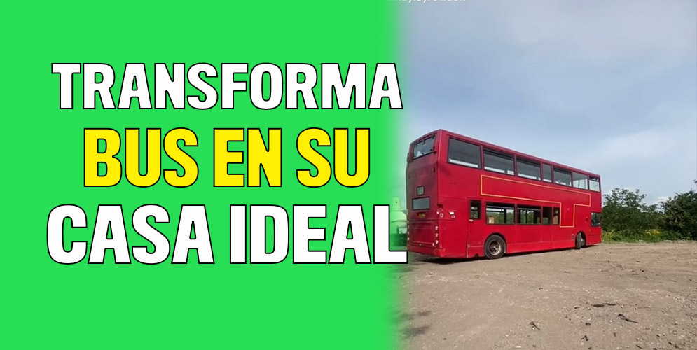 Compró bus de dos pisos para acondicionarlo como su vivienda Una joven se volvió viral luego comprar un bus y mostrar el proceso para transformarlo en la "casa de sus sueños". Se trata de Hayley Rowson, quien adquirió un bus londinense de dos pisos para acomodarlo como su nueva vivienda.
