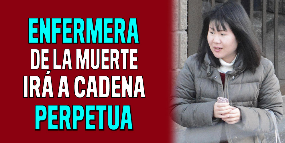 Enfermera japonesa condenada a prisión perpetua por asesina La justicia japonesa ha condenado a cadena perpetua a Ayumi Kuboki, una enfermera nipona que aceptó haber matado a más de 20 personas entre los 70 y 80 años hace más de cinco años.