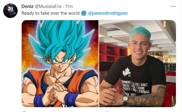 James sorprendió con su nuevo color de cabello 3 James sorprendió con su nuevo color de cabello James Rodríguez volvió a ser noticia y no precisamente por su talento en la cancha o por destacarse con su equipo en el fútbol de Catar. Esta vez el 10 de la Selección Colombia dio de que hablar por su drástico cambio de look.