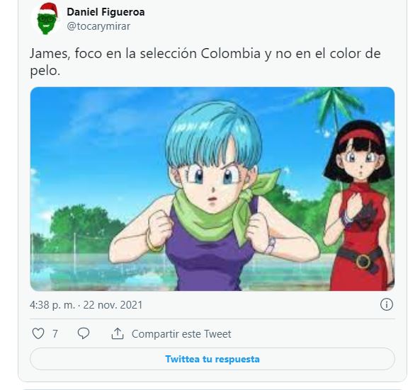 James sorprendió con su nuevo color de cabello 4 James sorprendió con su nuevo color de cabello James Rodríguez volvió a ser noticia y no precisamente por su talento en la cancha o por destacarse con su equipo en el fútbol de Catar. Esta vez el 10 de la Selección Colombia dio de que hablar por su drástico cambio de look.