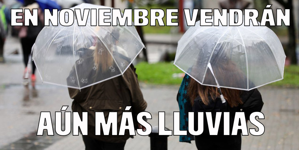 Ideam pronostica aumento de lluvias para noviembre 2 Ideam pronostica aumento de lluvias para noviembre La temporada de lluvias que vive el país continuará con mayor intensidad durante el mes de noviembre, alertó la Unidad Nacional para la Gestión del Riesgo, Ungrd.