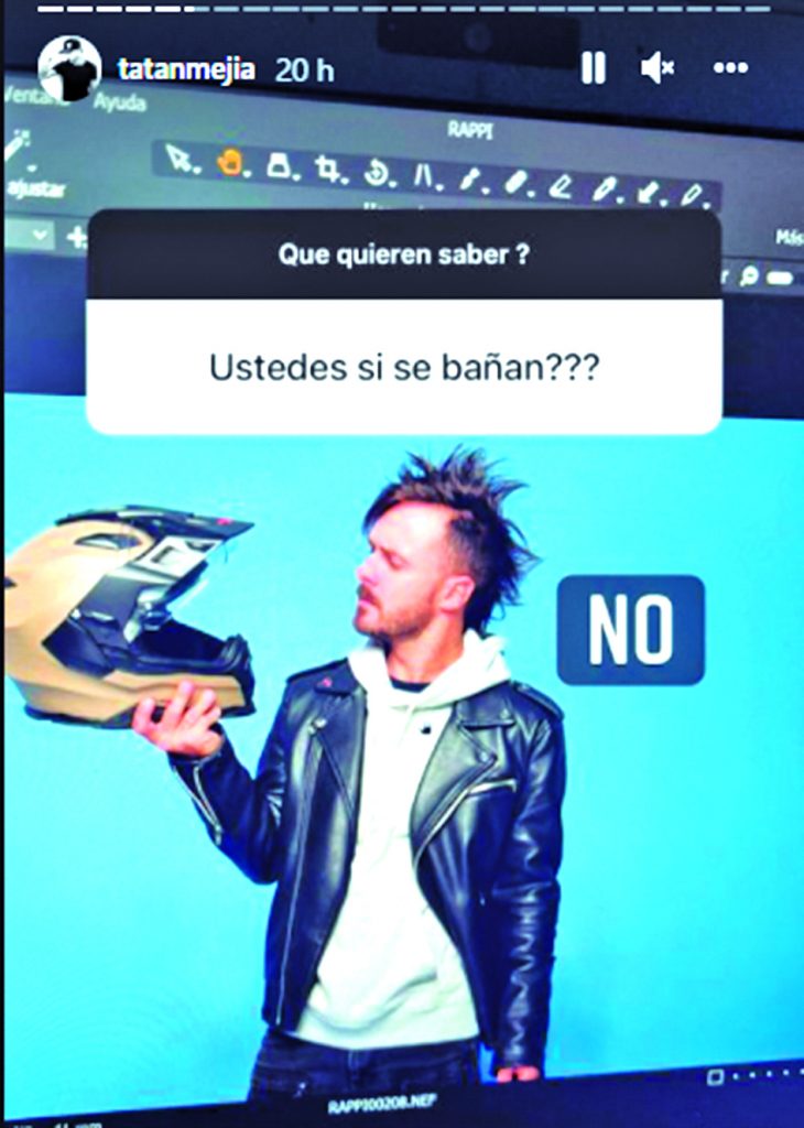 Lo más de la semana... en emojis 1 Lo más de la semana... en emojis Sebastián ‘Tatán’ Mejía tiene por costumbre ser muy activo en sus redes sociales, donde comparte su día a día con su esposa ‘Maleja’ y sus dos hijos.