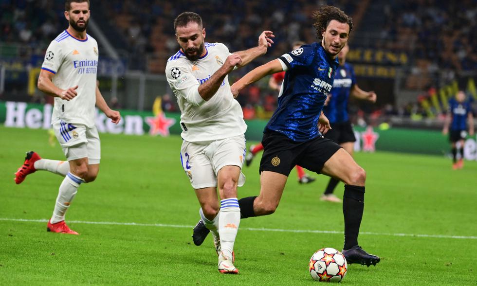 Partizado entre el Real Madrid e Inter de Milán 3 Partizado entre el Real Madrid e Inter de Milán Real Madrid e Inter de Milán, ya clasificados para octavos de la Champions, se miden mañana (3:00 p.m.) en un duelo por el primer puesto del grupo D y asegurarse un teórico mejor cruce en la siguiente fase.