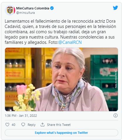 Los personajes que marcaron la carrera de Ia inolvidable 'Inesita' en 'Yo soy Betyy, la fea' 8 Los personajes que marcaron la carrera de Ia inolvidable 'Inesita' en 'Yo soy Betyy, la fea' En la tarde de este lunes falleció la talentosísima actriz colombiana, Dora Cadavid, recordada por su papel de 'Inesita' en la novela 'Yo soy Betty, la fea'. Sus sobrinas, las también actrices María Cecilia Botero y Ana Cristina Botero, informaron que Dora falleció en la clínica Shaio por causas asociadas a su difícil condición pulmonar.