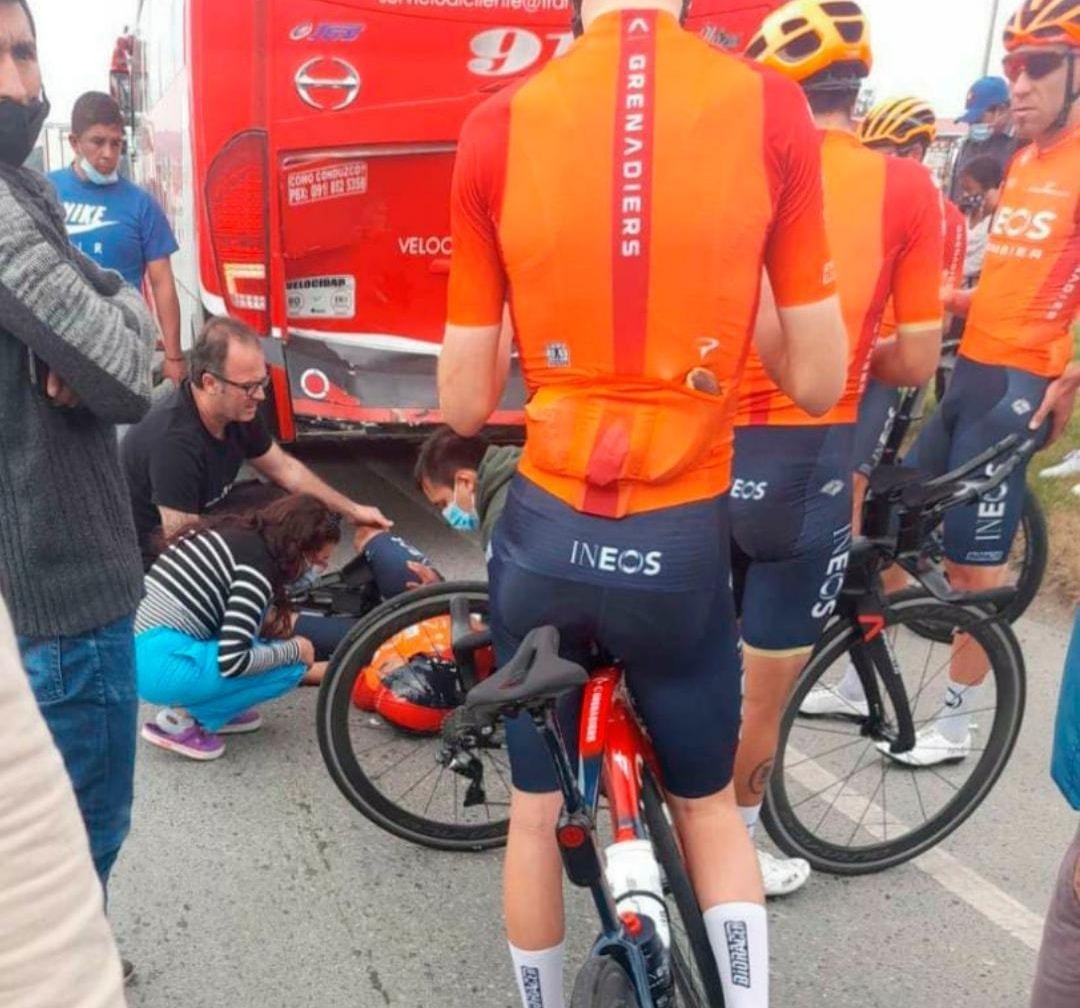 Conductor de buseta no tendría culpa en accidente de Egan Bernal 3 Conductor de buseta no tendría culpa en accidente de Egan Bernal El equipo de reconstrucción de accidentes de la Policía de Carreteras evaluó los detalles en que se produjo el accidente que le dejó graves heridas al ciclista colombiano Egan Bernal, ocurrido este lunes en el municipio de Gachancipá (Cundinamarca).