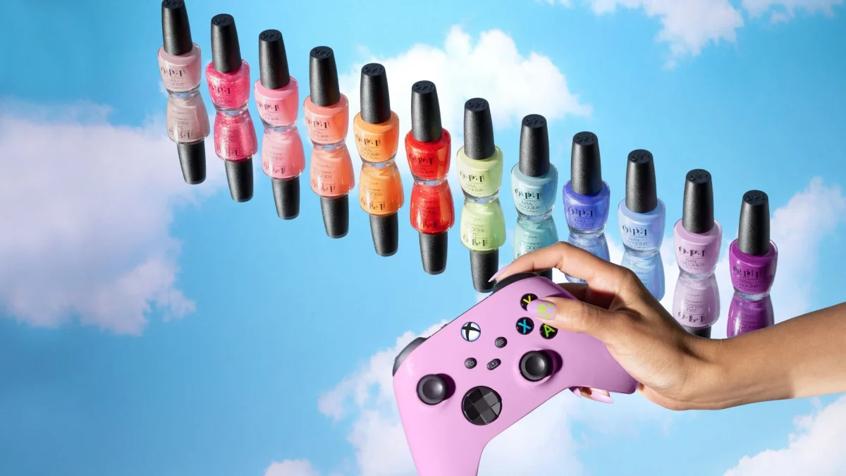 Ahora Xbox lanza una colección de esmaltes inspirada en sus juegos Xbox sorprendió al anunciar que se unió a la marca de esmaltes Opi para lanzar toda una colección inspirada en los juegos para la primavera de 2022. Quienes compren alguno de ellos podrán participar en rifas para ganar controles inalámbricos.
