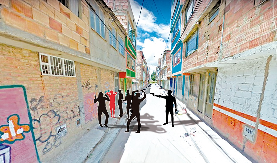 Balean a joven frente a su mamá y amigos 4 Balean a joven frente a su mamá y amigos Las suaves voces de un grupo de muchachos que departían un rato frente a la casa de un compadre pronto se tornaron en gritos de terror y angustia en el momento en que un joven de 19 años, residente del barrio Bilbao (Suba), fue abordado por otros sujetos, quienes lo acribillaron de manera impune la noche de este jueves.