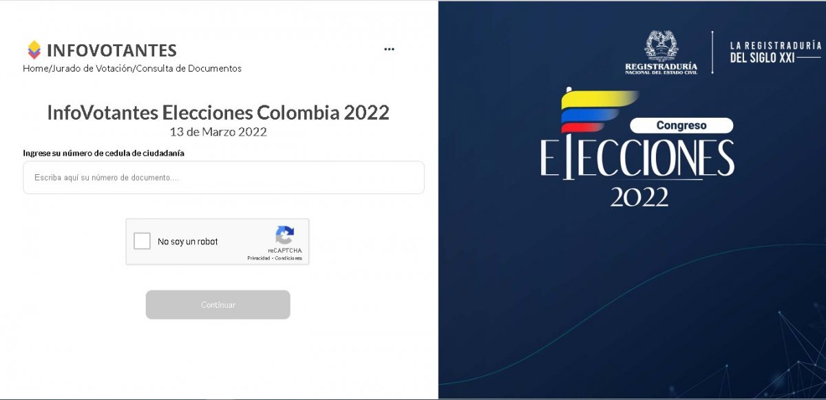 Aprenda a consultar si fue elegido como jurado de votación 3 Aprenda a consultar si fue elegido como jurado de votación La Registraduría Nacional publicó el censo electoral que se tendrá para las elecciones del Congreso de la República desde el pasado 13 de marzo; designando 727.823 jurados de votación en todo el país para dichas elecciones, en las que están habilitados para sufragar 38'919.901 ciudadanos.