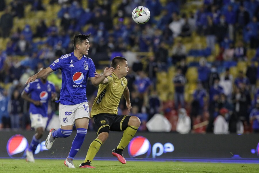 Millonarios anda inspirado: ganó y sigue en buena racha en la Liga Millonarios se sigue luciendo en la Liga. Este miércoles, en el estadio El Campín, el cuadro 'Embajador' mostró su buen juego y con categoría se impuso 2-0 sobre Águilas Doradas. Llegó a tres victorias consecutivas.