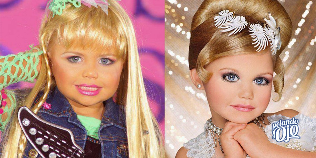 Niña de 6 años 'aumenta su busto' para ganar concurso de belleza Maddy Verst, una niña de tan solo 6 años de edad, fue blanco de múltiples críticas al salir a un escenario con relleno en su pecho y en su cola, esto con el fin de ganar un concurso de belleza en Estados Unidos.