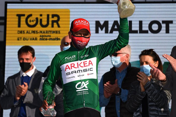 ¡Nairo, gigante! Es el campeón del Tour de los Alpes Marítimos 2 ¡Nairo, gigante! Es el campeón del Tour de los Alpes Marítimos Nairo Quintana anda intratable en este arranque del 2022. El pedalista boyacense, que venía de ser campeón en el Tour de la Provenza, hizo este domingo lo propio, pero en el Tour de los Alpes Marítimos, también en territorio francés.