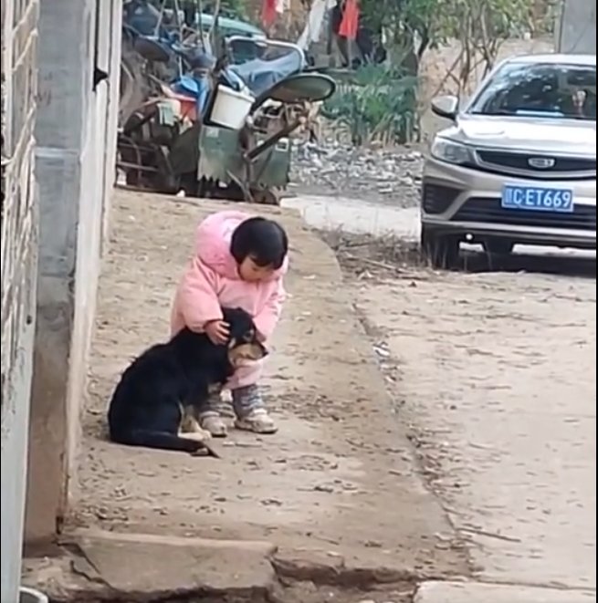 Pequeña le tapa las orejas a su perrito tras fuerte ruido de pirotecnia 1 Pequeña le tapa las orejas a su perrito tras fuerte ruido de pirotecnia Con un video que se conoció por medio de la red social Twitter, una niña del grande país chino se está haciendo viral, ya que en medio de un fuerte ruido provocado por el lanzamiento de fuegos artificiales, la pequeña le tapa las orejitas a su perro al sentir el miedo del animalito.